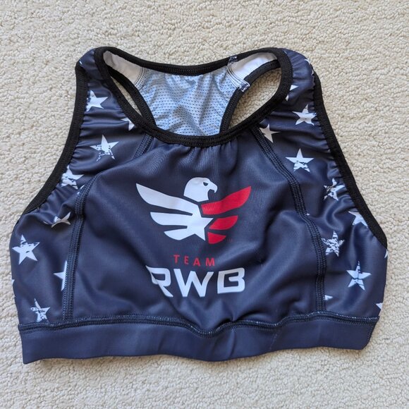 NEW Wattie Ink Tri Top Team RWB Contender Race Bra Women's XS Small sports run - Picture 1 of 10